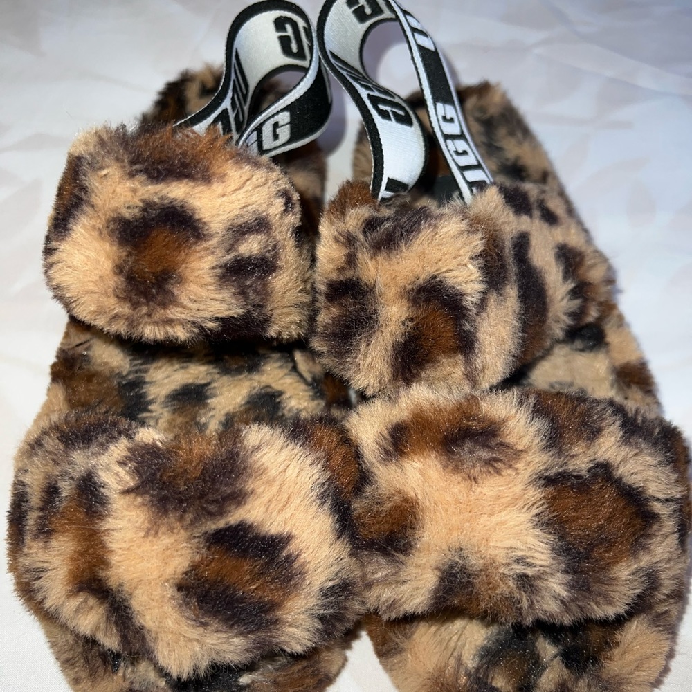 Leopard Uggs Slippers